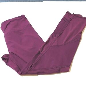 Victoria's Secret VSX SPORT burgundy leggings size M